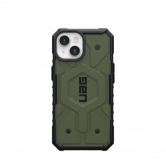 Kryt Urban Armor Gear Pathfinder na Apple iPhone 15 Prémiové puzdro  MagSAFE  Olivový