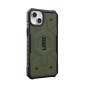 Kryt Urban Armor Gear Pathfinder na Apple iPhone 15 Plus Prémiové puzdro  MagSAFE  Olivový
