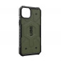 Kryt Urban Armor Gear Pathfinder na Apple iPhone 15 Plus Prémiové puzdro  MagSAFE  Olivový