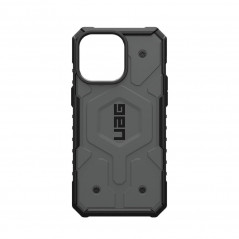 Kryt Urban Armor Gear Pathfinder na Apple iPhone 15 Pro Max Prémiové puzdro  MagSAFE  Strieborný