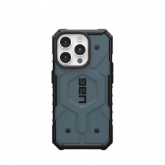 Kryt Urban Armor Gear Pathfinder na Apple iPhone 15 Pro Prémiové puzdro  MagSAFE  Oblačno modrý