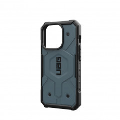 Kryt Urban Armor Gear Pathfinder na Apple iPhone 15 Pro Prémiové puzdro  MagSAFE  Oblačno modrý
