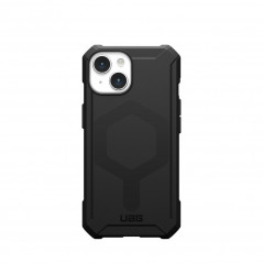 Kryt Urban Armor Gear Essential na Apple iPhone 15 Prémiové puzdro  MagSAFE  Čierny