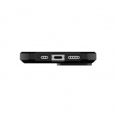 Kryt Urban Armor Gear Essential na Apple iPhone 15 Prémiové puzdro  MagSAFE  Čierny