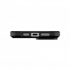 Kryt Urban Armor Gear Essential na Apple iPhone 15 Plus Prémiové puzdro  MagSAFE  Čierny