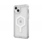 Kryt Urban Armor Gear Plyo na Apple iPhone 15 Plus Prémiové puzdro  MagSAFE  Ľadová biela