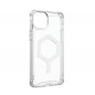 Kryt Urban Armor Gear Plyo na Apple iPhone 15 Plus Prémiové puzdro  MagSAFE  Ľadová biela