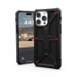 Kryt Urban Armor Gear Monarch na Apple iPhone 15 Pro Max Prémiové puzdro  MagSAFE  Kevlarovo čierny
