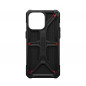 Kryt Urban Armor Gear Monarch na Apple iPhone 15 Pro Max Prémiové puzdro  MagSAFE  Kevlarovo čierny