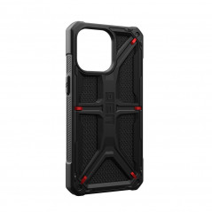 Kryt Urban Armor Gear Monarch na Apple iPhone 15 Pro Max Prémiové puzdro  MagSAFE  Kevlarovo čierny