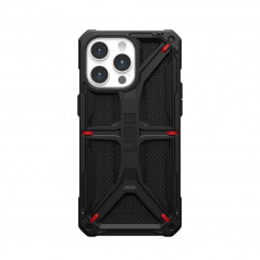 Kryt Urban Armor Gear Monarch na Apple iPhone 15 Pro Max Prémiové puzdro  MagSAFE  Kevlarovo čierny