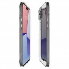 Kryt Spigen Liquid Crystal na Apple iPhone 15 Krištáľovo čistý  Transparentný