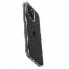 Kryt Spigen Liquid Crystal na Apple iPhone 15 Pro Krištáľovo čistý  Trblietavý kryštál