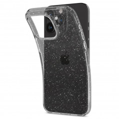 Kryt Spigen Liquid Crystal na Apple iPhone 15 Pro Krištáľovo čistý  Trblietavý kryštál