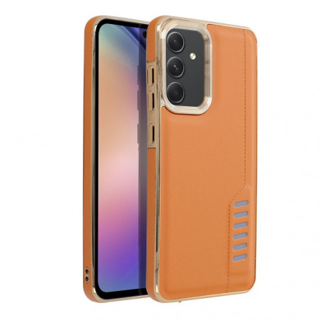 Kryt MILANO na Samsung Galaxy A52 5G Hnedý