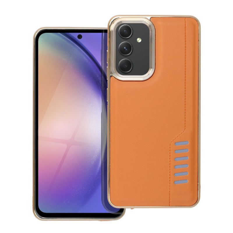 Kryt MILANO na Samsung Galaxy A52 LTE Hnedý Kryt MILANO na Samsung Galaxy A52 LTE Hnedý
