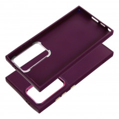 Kryt FRAME na Samsung Galaxy S24 ULTRA Elegant  Fialový (Purple)