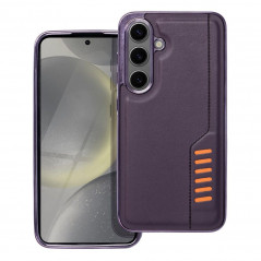 Kryt MILANO na Samsung Galaxy S24 Tmavo fialový (purple)