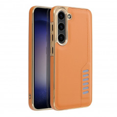 Kryt MILANO na Samsung Galaxy S24 ULTRA Hnedý
