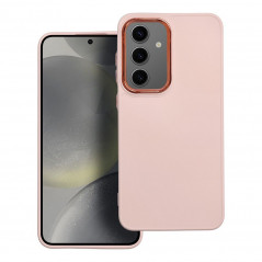 Kryt FRAME na Samsung Galaxy S24 PLUS Elegant  Púdrovo ružový