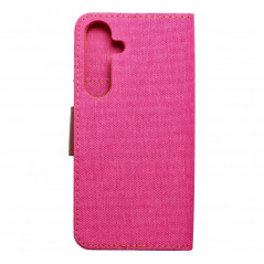 Peňaženkové puzdro CANVAS Book na Samsung Galaxy S24 PLUS Ružový