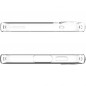 Kryt Spigen Liquid Crystal na Samsung Galaxy S23 FE Krištáľovo čistý  Transparentný
