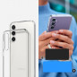 Kryt Spigen Liquid Crystal na Samsung Galaxy S23 FE Krištáľovo čistý  Transparentný
