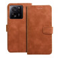 Peňaženkové puzdro TENDER Book na XIAOMI 13T Pro Hnedý