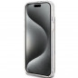 Kryt Guess 4G Gold Stripe na Apple iPhone 15 Plus Elegant  Hnedý
