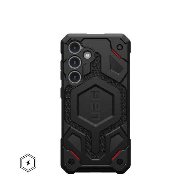 Kryt Urban Armor Gear Monarch Pro na Samsung Galaxy S24 MagSAFE  Kevlarovo čierny