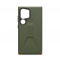 Kryt Urban Armor Gear Civilian na Samsung Galaxy S24 ULTRA Prémiové puzdro  MagSAFE  Olivový