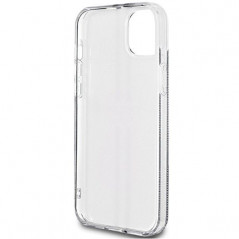 Kryt Guess 4G Gold Stripe na Apple iPhone 15 Plus Elegant  Čierny