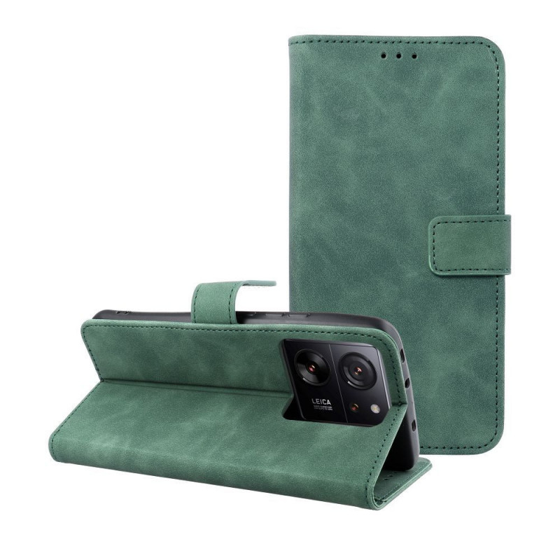 Peňaženkové puzdro TENDER Book na XIAOMI 13T Pro Zelený