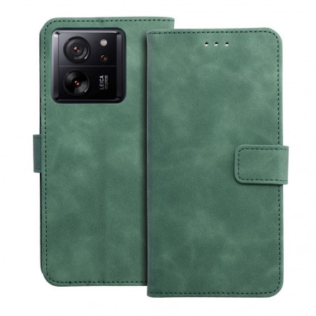 Peňaženkové puzdro TENDER Book na XIAOMI 13T Pro Zelený