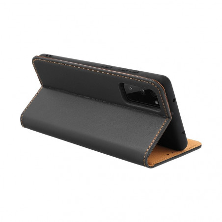 Peňaženkové puzdro Leather case SMART PRO na Samsung Galaxy S23 FE Elegant Čierny