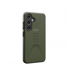 Kryt Urban Armor Gear Civilian na Samsung Galaxy S24 Prémiové puzdro  MagSAFE  Olivový