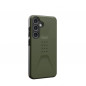 Kryt Urban Armor Gear Civilian na Samsung Galaxy S24 Prémiové puzdro  MagSAFE  Olivový