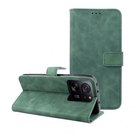 Peňaženkové puzdro TENDER Book na XIAOMI 13T Zelený