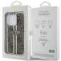 Kryt Guess 4G Gold Stripe na Apple iPhone 15 Pro Max Elegant  Hnedý