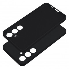 Kryt Silicone na Samsung Galaxy S24 PLUS Elegant  Čierny