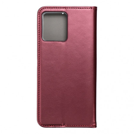 Peňaženkové puzdro Smart Magneto book na Motorola Moto G84 Bordový
