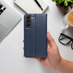 Peňaženkové puzdro Smart Magneto book na Samsung Galaxy A15 LTE Tmavší modrý