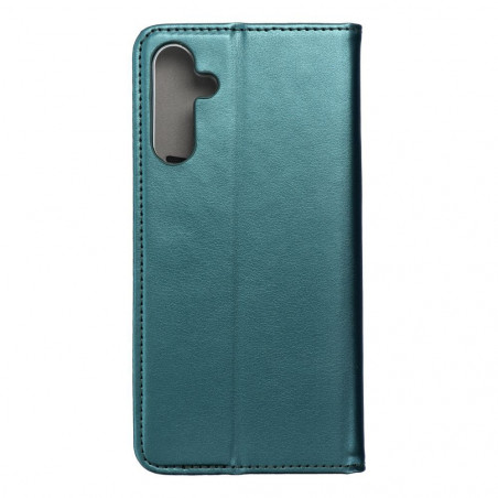 Peňaženkové puzdro Smart Magneto book na Samsung Galaxy A15 5G Tmavo zelený
