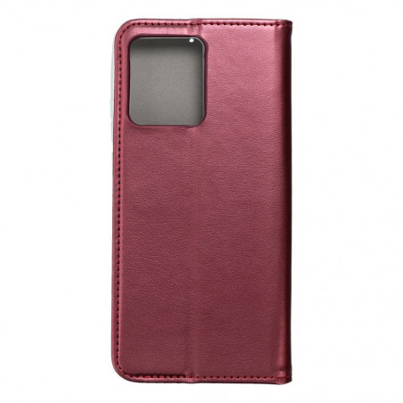 Peňaženkové puzdro Smart Magneto book na Motorola Edge 40 Bordový