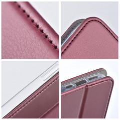 Peňaženkové puzdro Smart Magneto book na Motorola Edge 40 Bordový