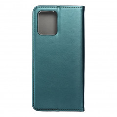 Peňaženkové puzdro Smart Magneto book na Motorola Moto G54 Tmavo zelený