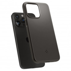 Kryt Spigen Thin Fit na Apple iPhone 15 Pro Max Tmavo modro sivý