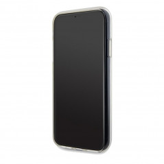 Kryt Guess IML Faceted Mirror na Apple iPhone 11 Elegant  Dúhové disco
