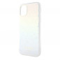 Kryt Guess IML Faceted Mirror na Apple iPhone 11 Elegant  Dúhové disco