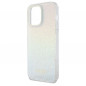 Kryt Guess IML Faceted Mirror na Apple iPhone 13 Pro Elegant  Dúhové disco